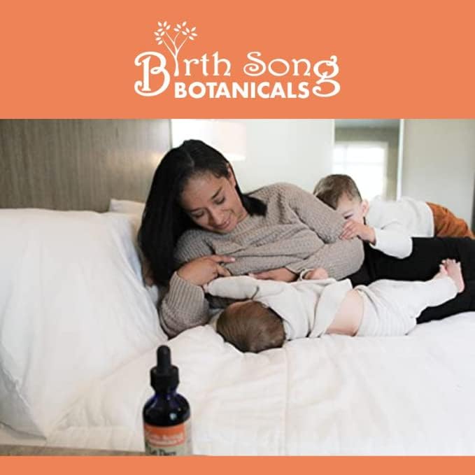 Let There Be Milk! Herbal Breastfeeding Tincture to Support Breast Milk Supply for Lactating and Pumping Moms with Fenugreek and Goat's Rue, 2oz Bottle