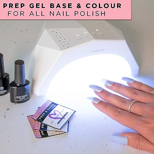 AIRRE 220 Professional Alcohol Prep & Shine Nail Wipes (3in1) Alcohol Wipes for Gel Nails, Acrylic Nails, Press-On Nails & Tips. Removes Sticky Gel Layer Residue, Preps UV/LED Gel Polish & False Nails