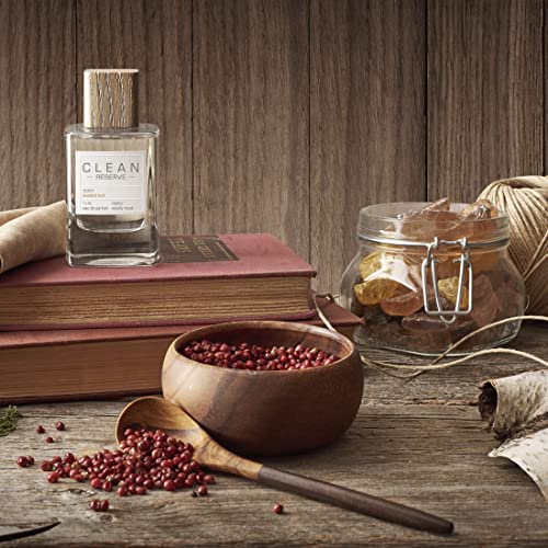 CLEAN RESERVE Sueded Oud Eau de Parfum | Eco-Conscious & Sustainable Spray Fragrance | Vegan, Phthalate-Free, & Paraben-Free | 3.4 Fl Oz/100mL