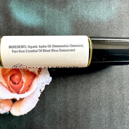 Botanical Perfume Oil Gift Set – Rose, Honeysuckle & Lavender Roll-Ons | Natural Jojoba-Based Fragrance Trio, 10ML Each