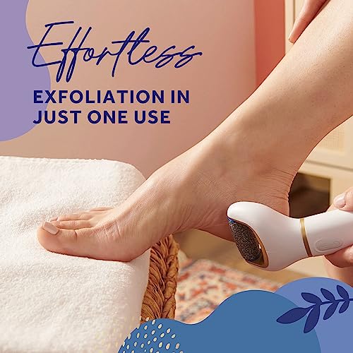 Amopé Pedi Perfect Electric Callus Remover Foot File Roller Head Refills, with Diamond Crystals, Removes Hard & Dead Skin, Extra Coarse for Very Hard Skin – 2 Count