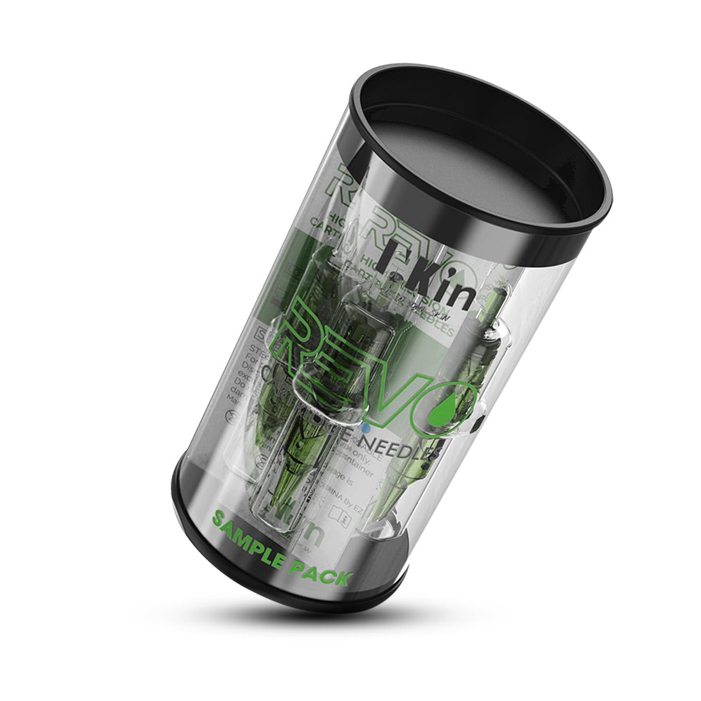 INKin REVO Tattoo Cartridge Needles, 6Pcs Mixed Tattoo Needles Assorted(1001RL 1207RM 1209RS 1005RL 1215RM 1209M1) for Tattooing Rotary Tattoo Pen Machine Supply