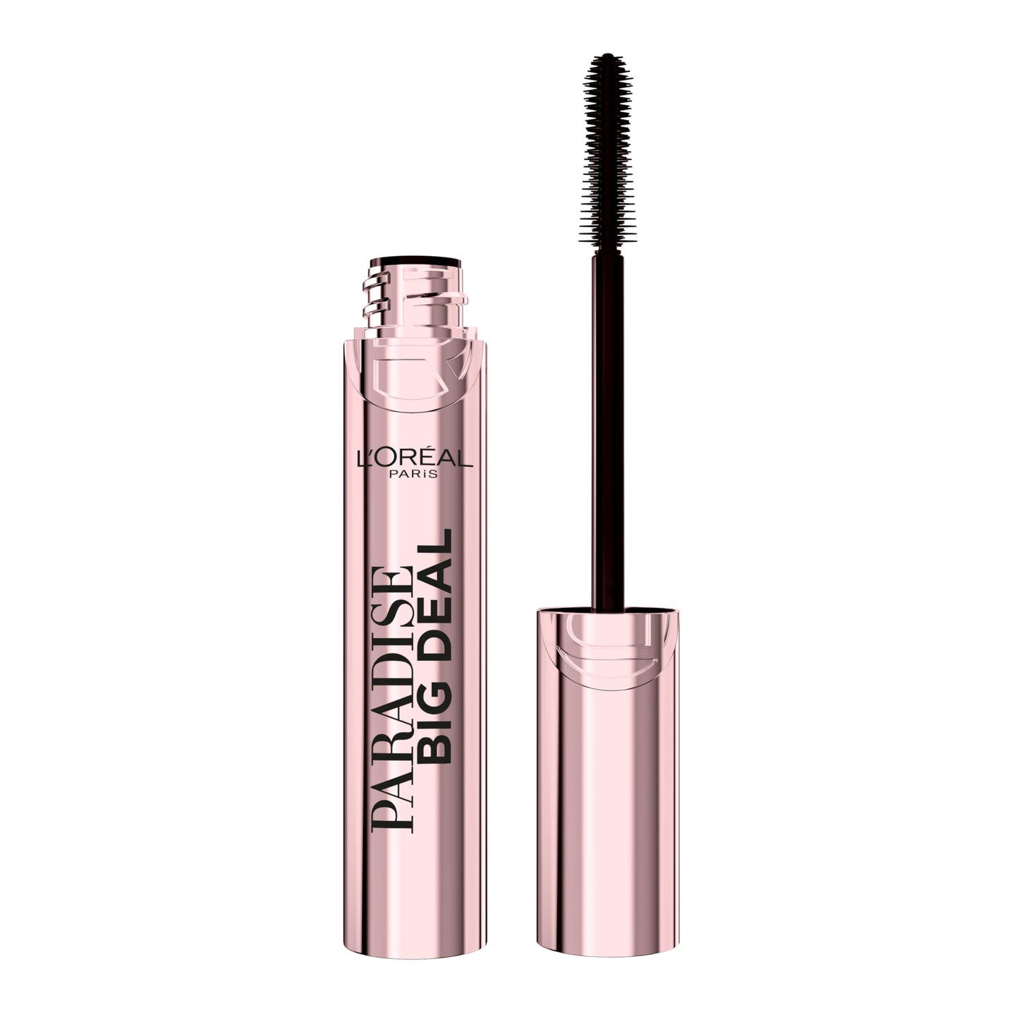 L'Oreal Paris Paradise Big Deal Mascara, Volumizing and Lengthening Formula, Buildable, Clump Resistant, Washable Black Mascara, 0.33 Fl Oz