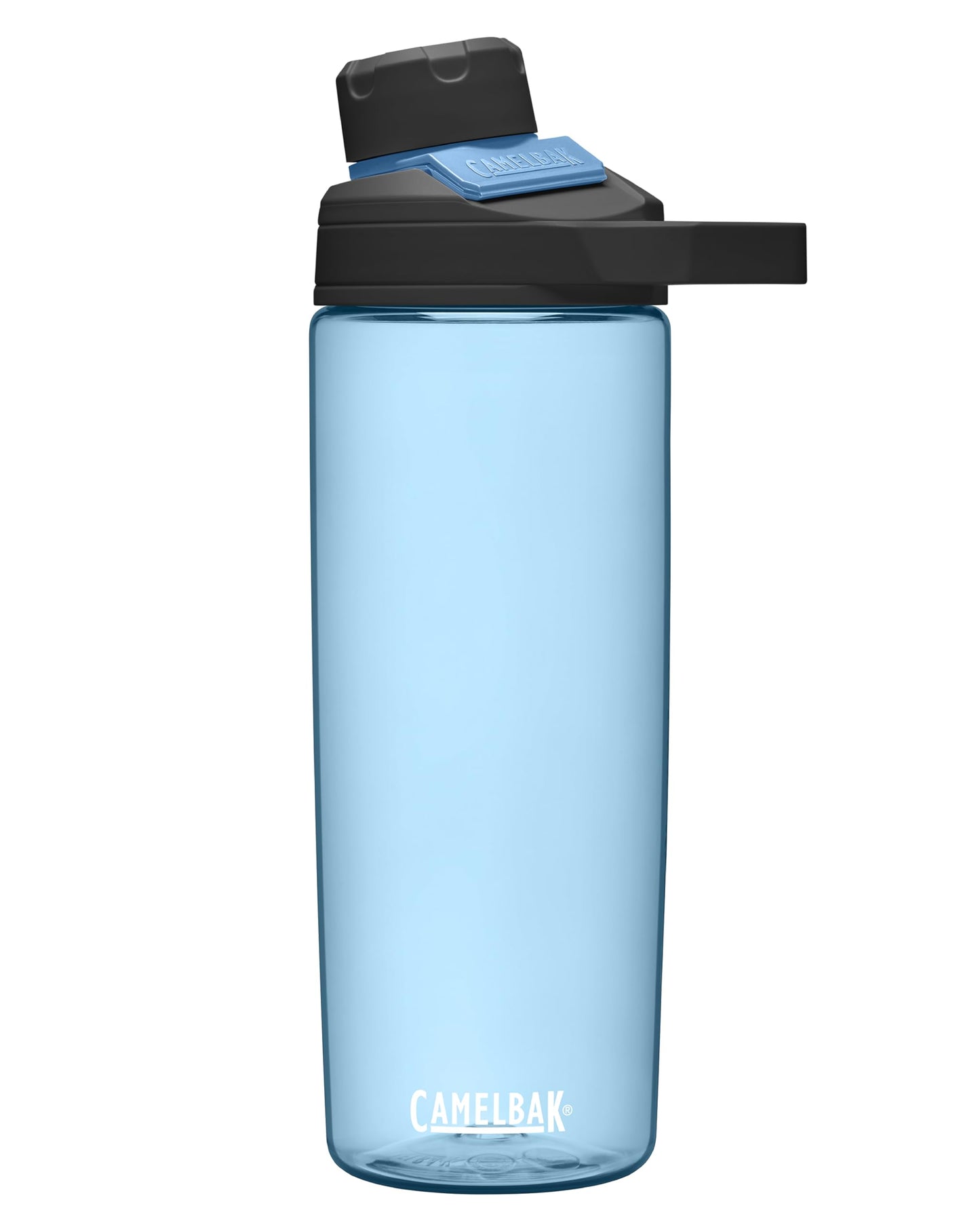 CamelBak Chute Mag BPA Free Water Bottle with Tritan Renew - Magnetic Cap Stows While Drinking, 20oz, True Blue