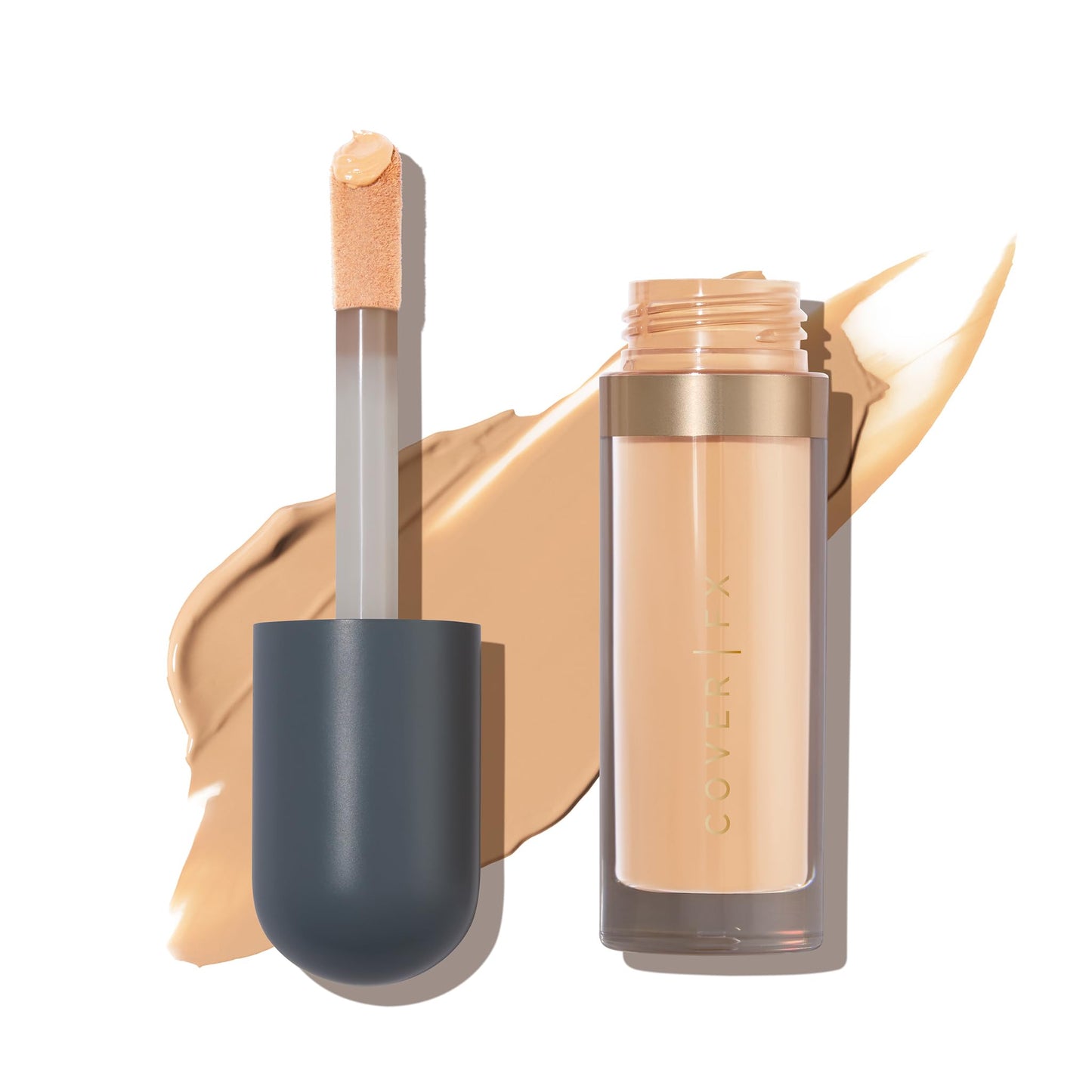 COVER FX Skin Discovered Longwear Full Coverage Concealer | Buildable Crease-Resistant High Coverage Formula Conceals, Corrects, and Brightens | M2- Medium to tan skintones with cool undertones