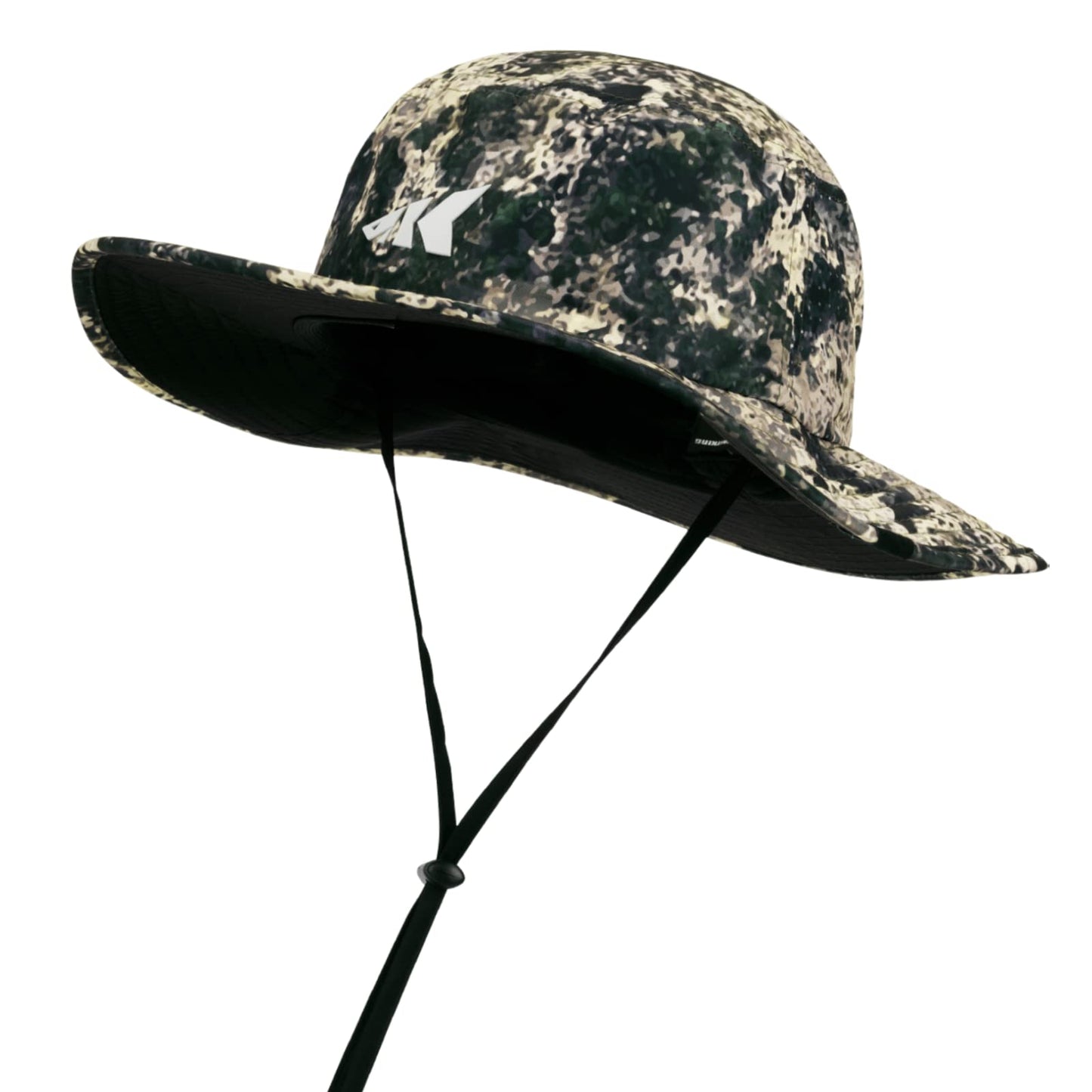 KastKing Safari Hunting Hat for Men, Unique, Pattern Boonie Hat, Sun Protection, Adjustable, Breathable Hiking Military Hats, Boulder Camo Origins Brown