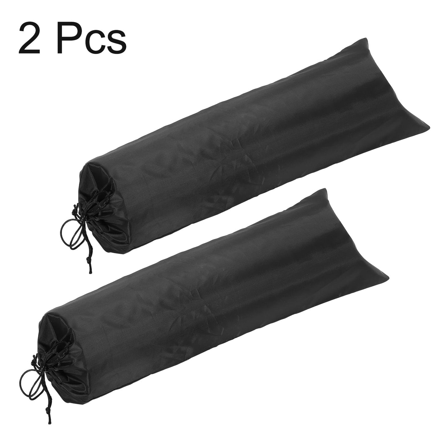 2 pcs Camp Chair Replacement Bag 24" x 8" Nylon Carrying Bag Outdoors Folding Chair Cover Tripod Case Bag Black
