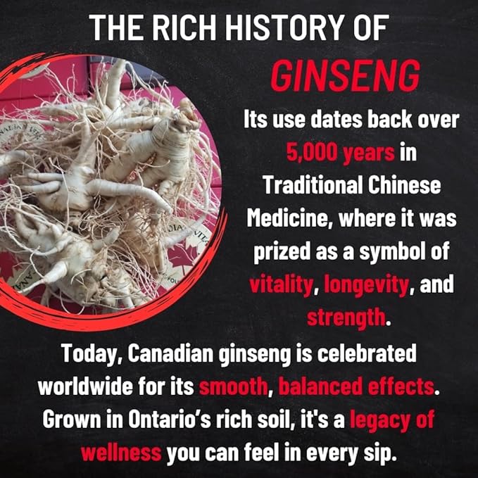 Canadian Ginseng Root Slices - Chew Raw/Make Ginseng Tea - Energy/Immunity/Focus