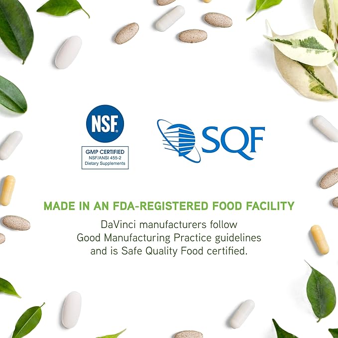 DAVINCI Labs - Daily Best Men - A Dietary Supplement with Vitamin B6, Vitamin B12 Vitamin C, Vitamin K2, and More - Vegetarian, Gluten-Free - 90 Capsules