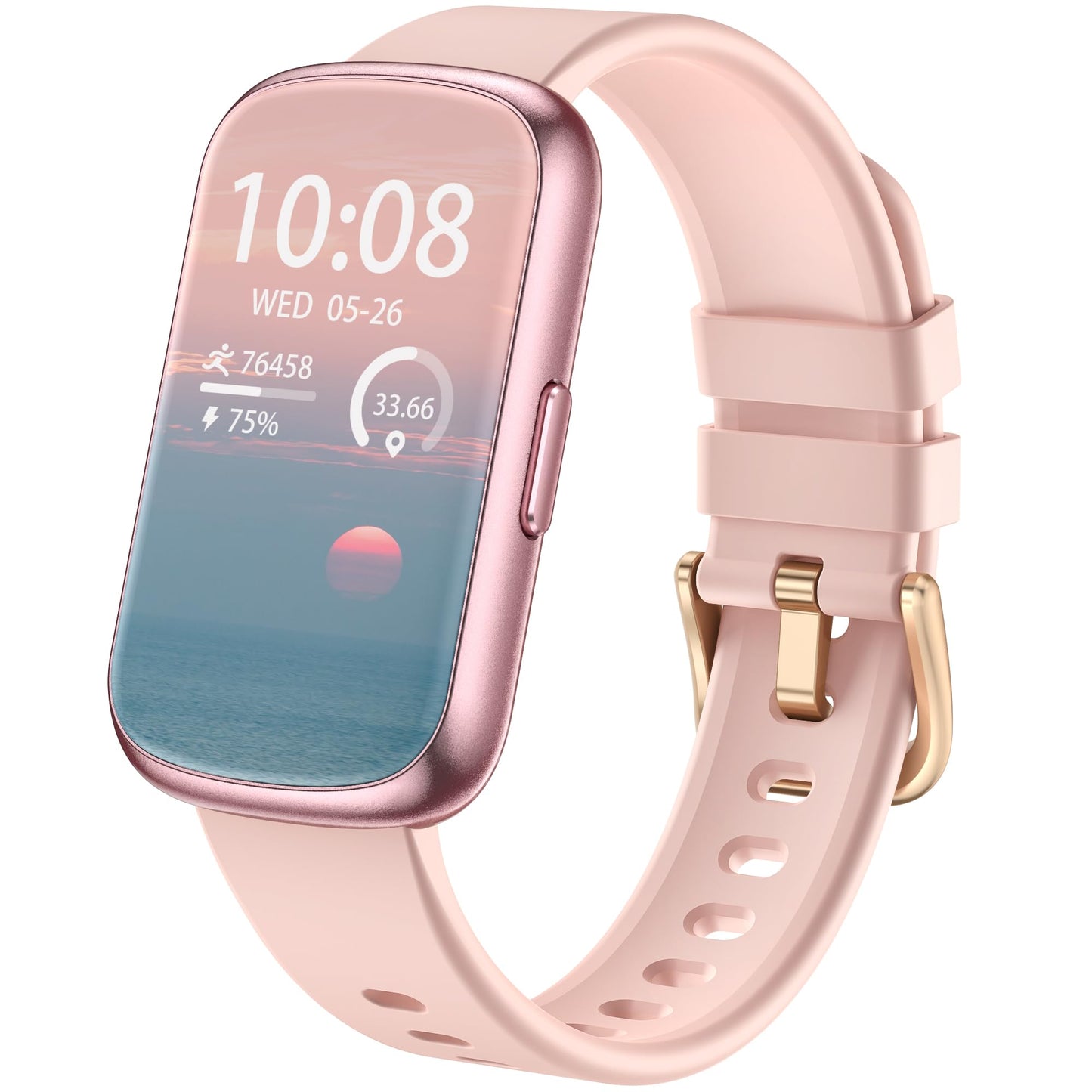 Health Fitness Tracker, Smart Watch with 24/7 Heart Rate Blood Pressure Blood Oxygen Monitor, Sleep Tracker, Calories & Step Tracker, IP68 Waterproof Activity Trackers for Android&iPhone Women Men