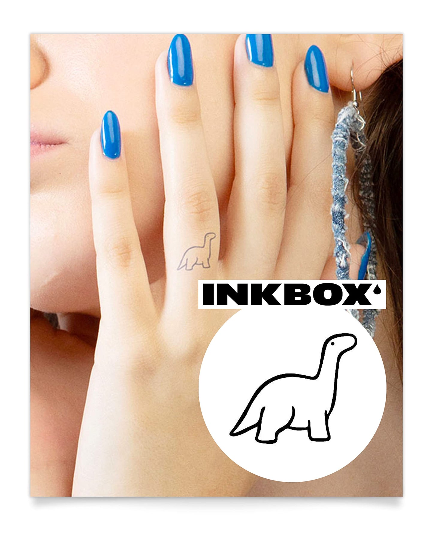 Inkbox Temporary Tattoos, Semi-Permanent Tattoo, One Premium Easy Long Lasting, Water-Resistant Temp Tattoo with For Now Ink - Lasts 1-2 Weeks, Apo, 1 x 1 in