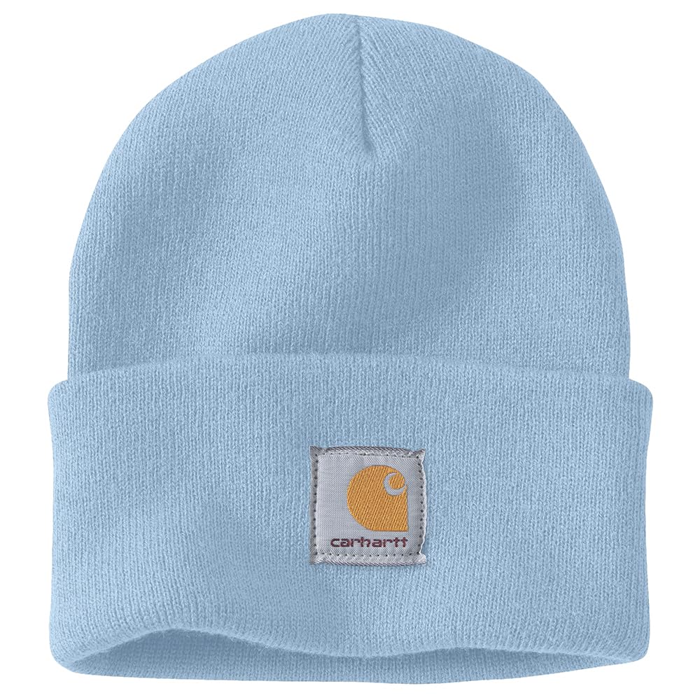 Carhartt Men's Knit Cuffed Beanie, Fog Blue