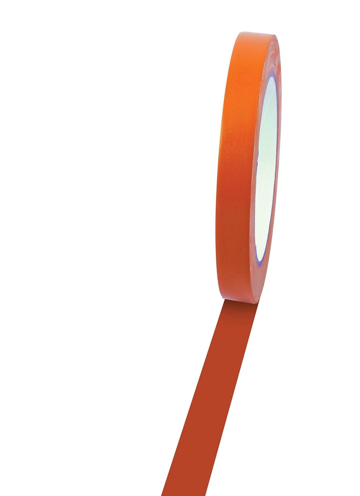 Champion Sports Vinyl Tape, 1/2” Wide x 36 Yards Long, Orange - Durable Floor Marking Tape for Social Distancing, School, Gyms, Restaurants - Tough Floor Tape for Heavy Foot Traffic and Equipment