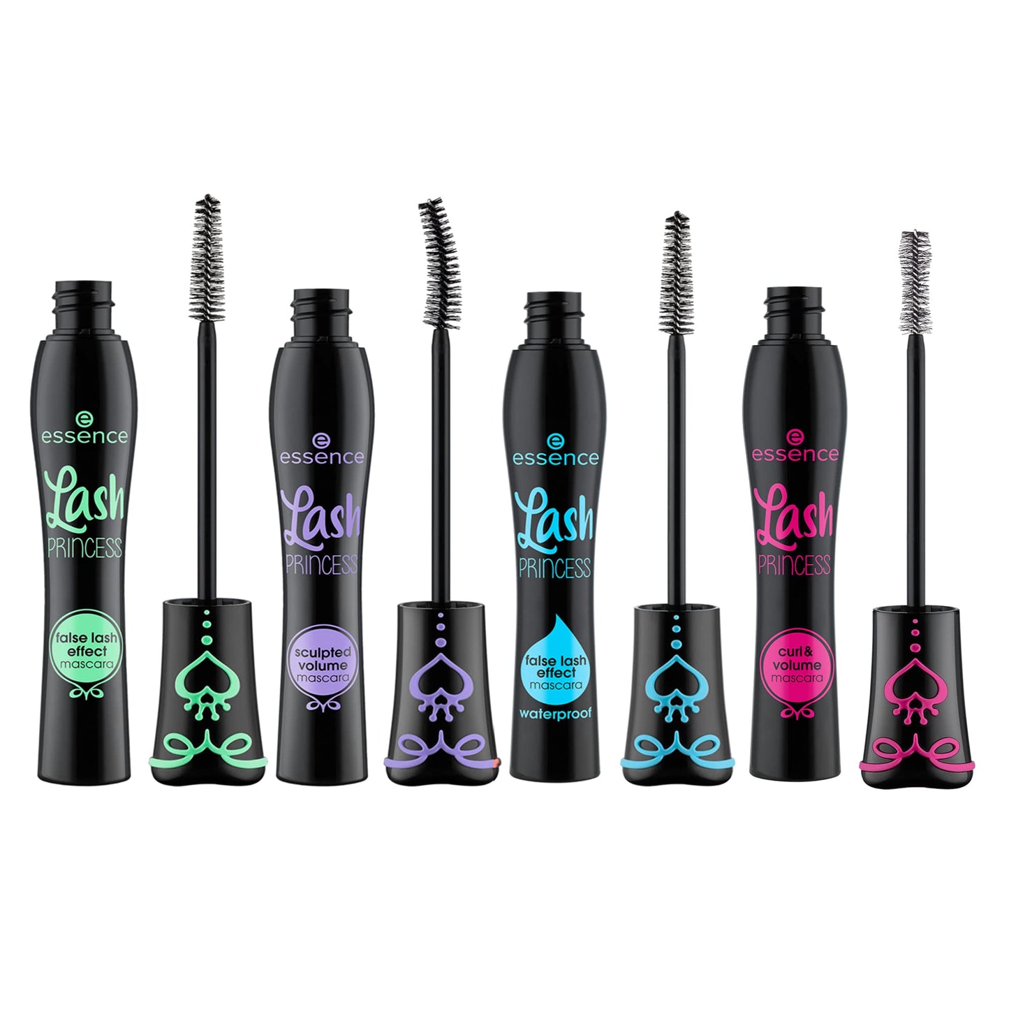 Lash Princess False Lash Effect Mascara, Lash Princess False Lash Waterproof Mascara, Lash Princess Sculpted Volume Mascara & Lash Princess Curl Mascara Bundle