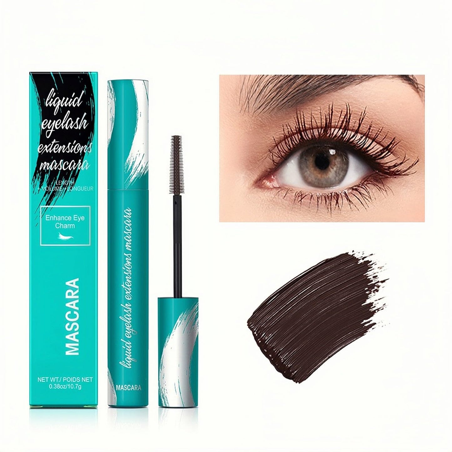Lashes volume mascara Extensions brown A