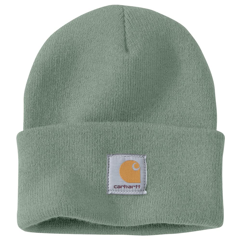 Carhartt Men's Knit Cuffed Beanie, Jade, OFA