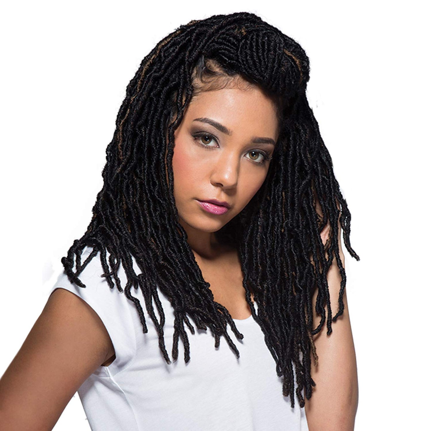 Bobbi Boss Synthetic Hair Crochet Braids African Roots Braid Collection Nu Locs 14" (4-PACK, 2)