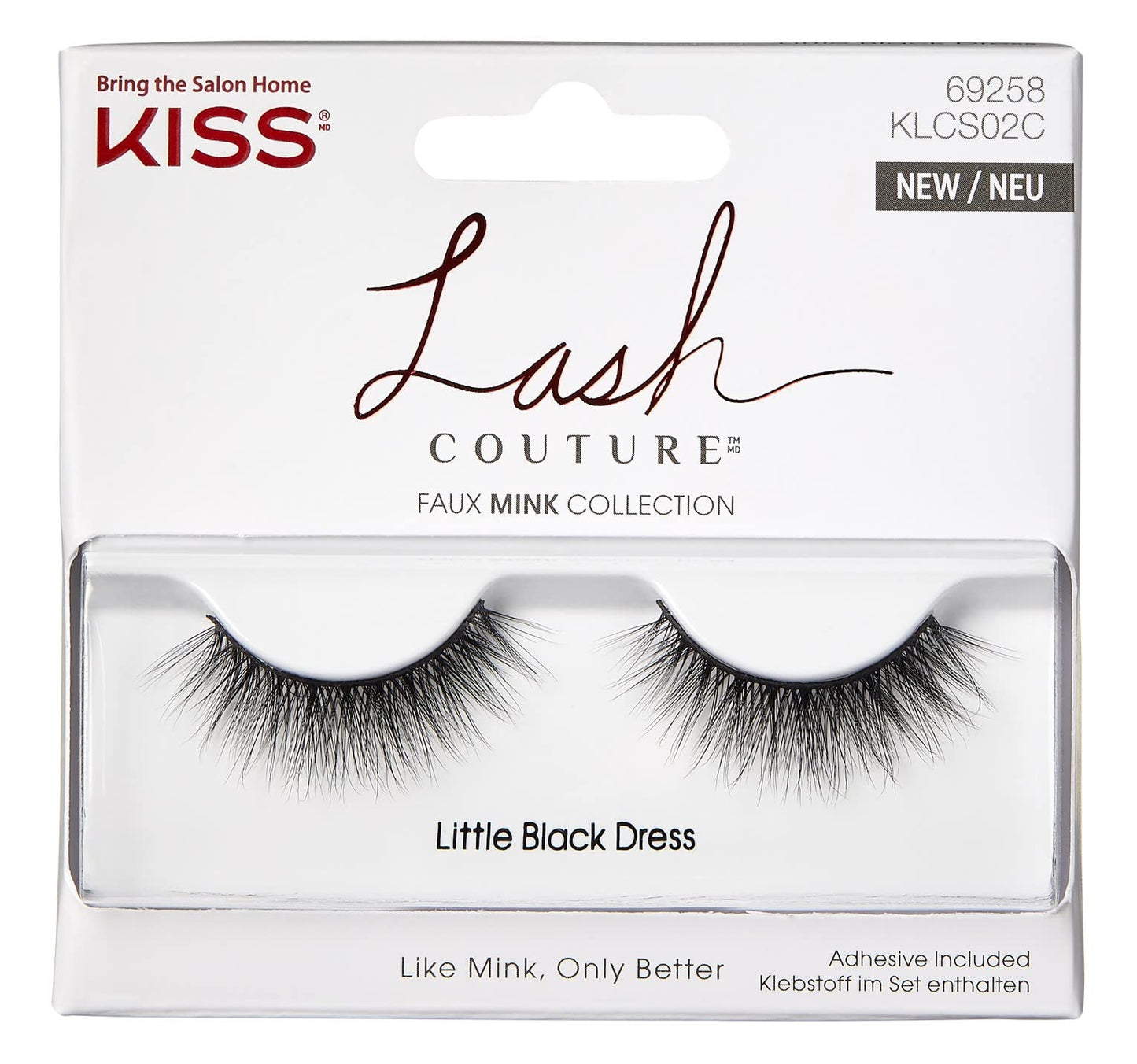 Kiss Lash Couture Faux Mink Little Black Dress (Pack of 6)