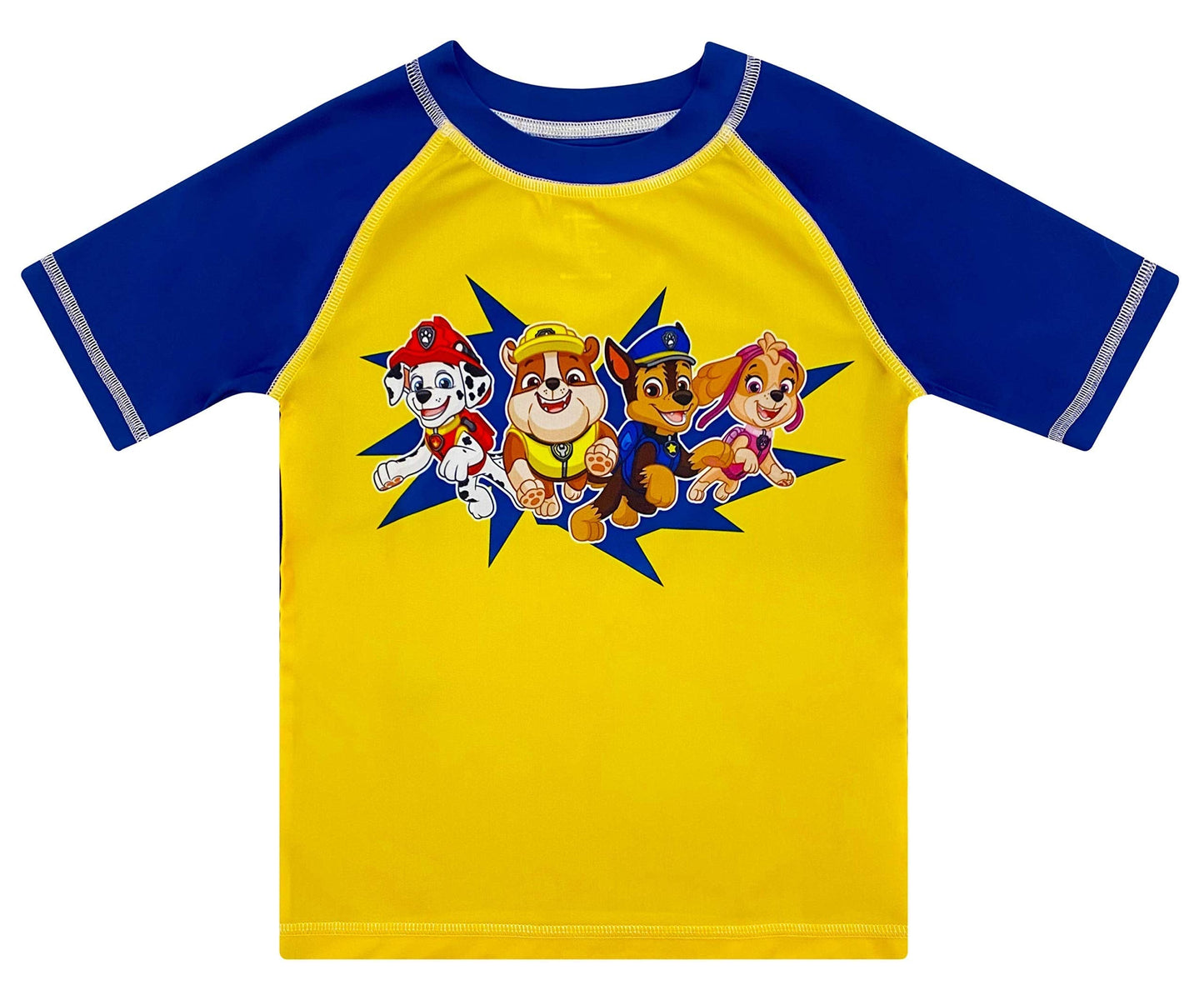 Boys' Paw Patrol Rash Guard Rashguard Swim Shirt 7