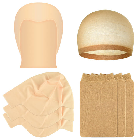 Bouiexye 12 Pieces Bald Cap Halloween, Latex Bald Caps for Adults Women Men Makeup Bald Wig Cap Costume Accessory for Theme Halloween Party Cosplay