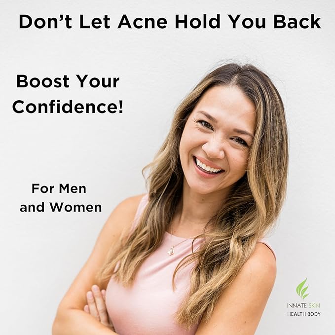 Clear Skin Acne Vitamin System | 20 Antioxidants, Botanicals & Minerals | 60 Count Pack of 2