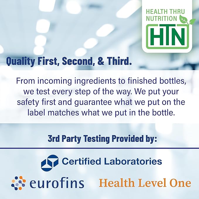 Health Thru Nutrition Advanced Cholesterol Complex | Heart Health Support & Lipid Metabolism with Phytosterols, Policosanol, Hydroxytyrosol, Chromium and More | Vegan, Non-GMO (Pack of 3 90ct Bottles)