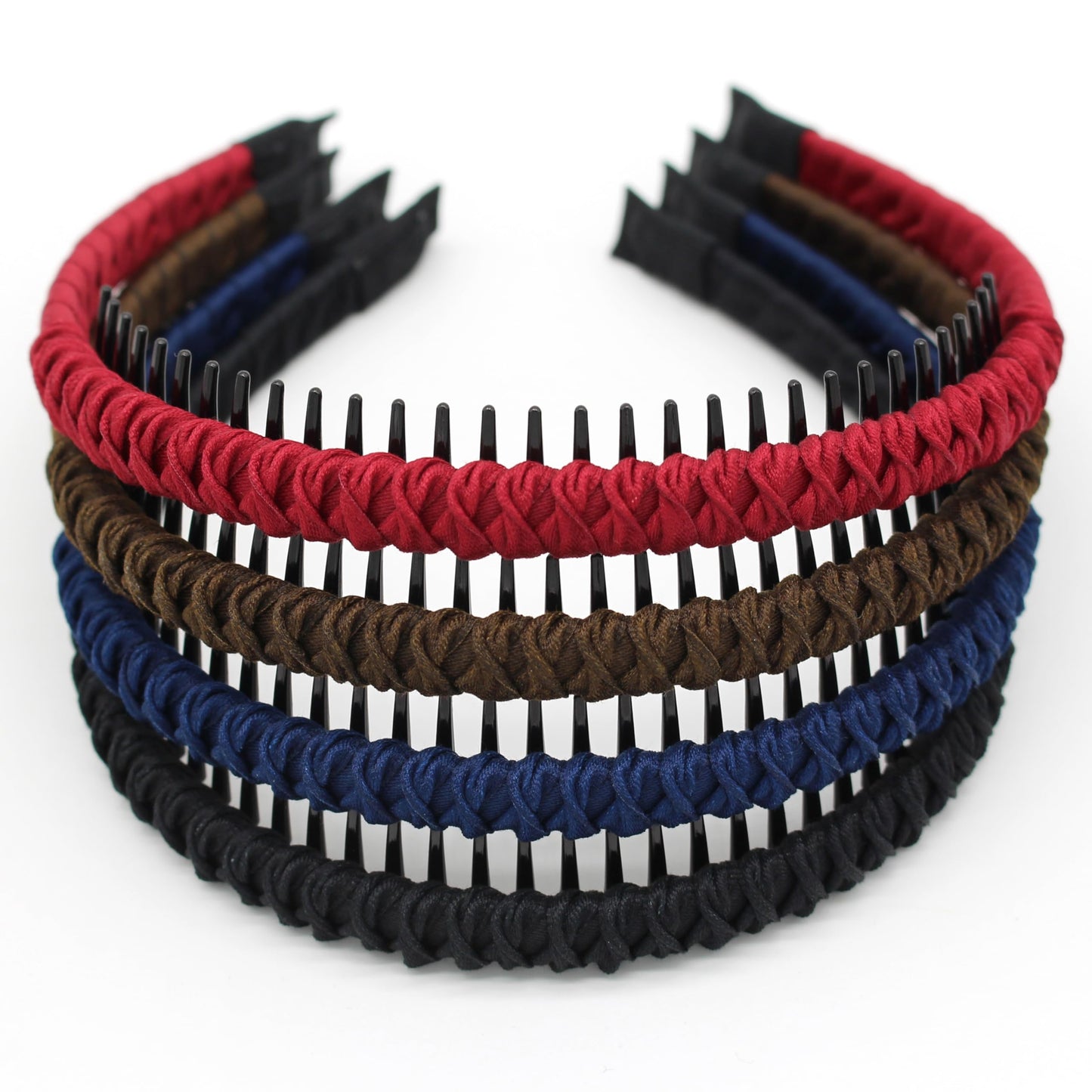 JOBAND Women's hair accessories non slip headband for women hair bands for women's hair Suitable Daily Use,Spa,Parties and Yoga(pack of 4)