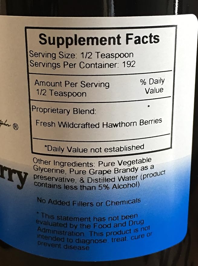 Christopher's Original Formulas Hawthorn Berry Heart Syrup - 16 fl oz | Natural Herbal Blend for General Wellness