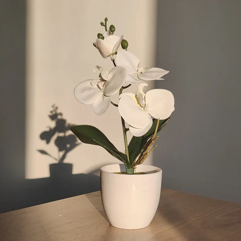 Artificial Butterfly Orchid Bonsai Décor