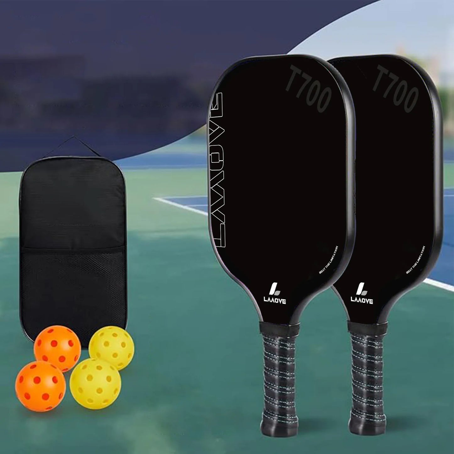 LAAOVE T700 Carbon Pickleball Paddle