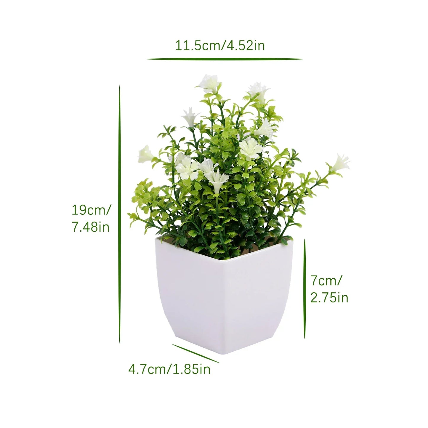 Artificial Potted Plant for Window