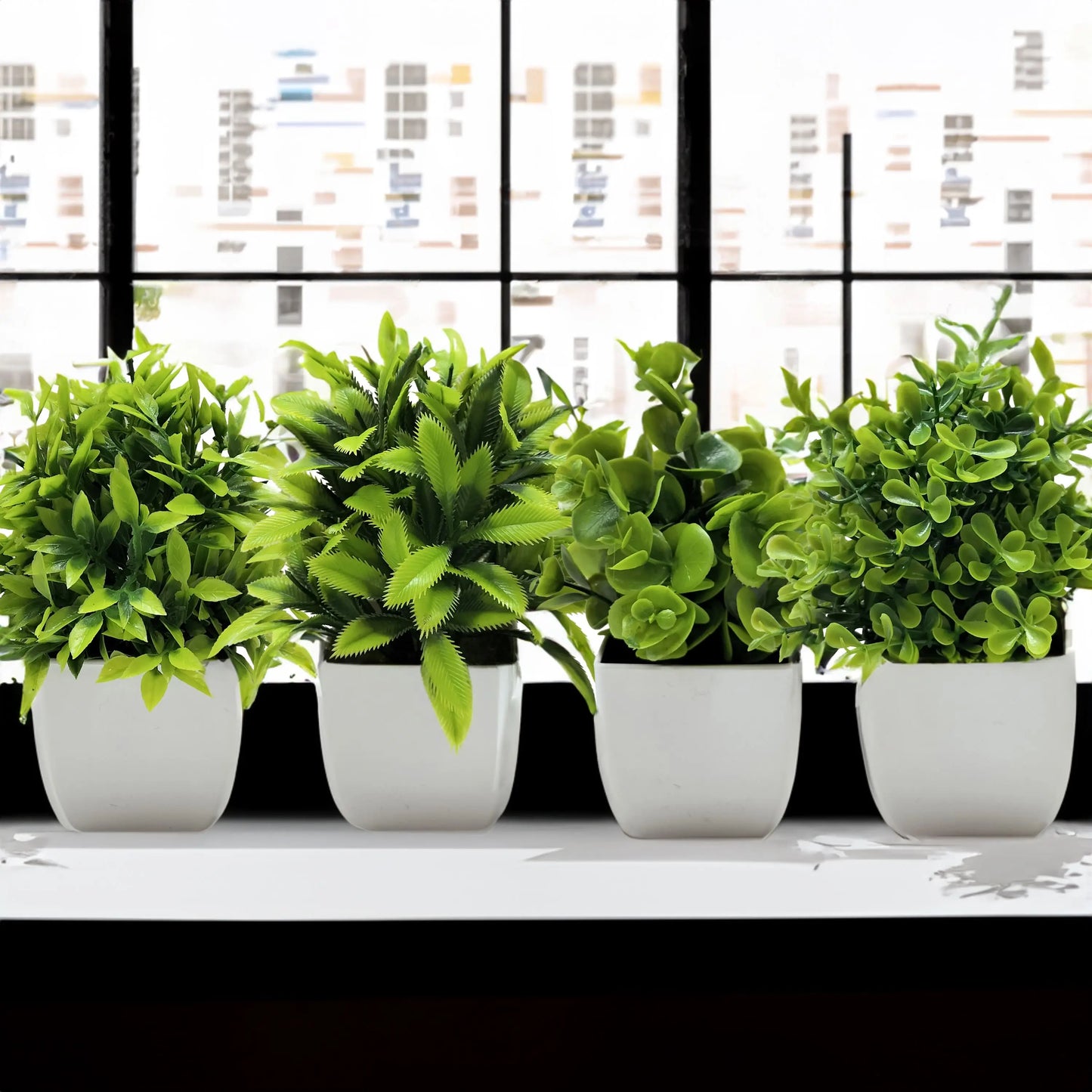 Artificial Potted Plant for Window