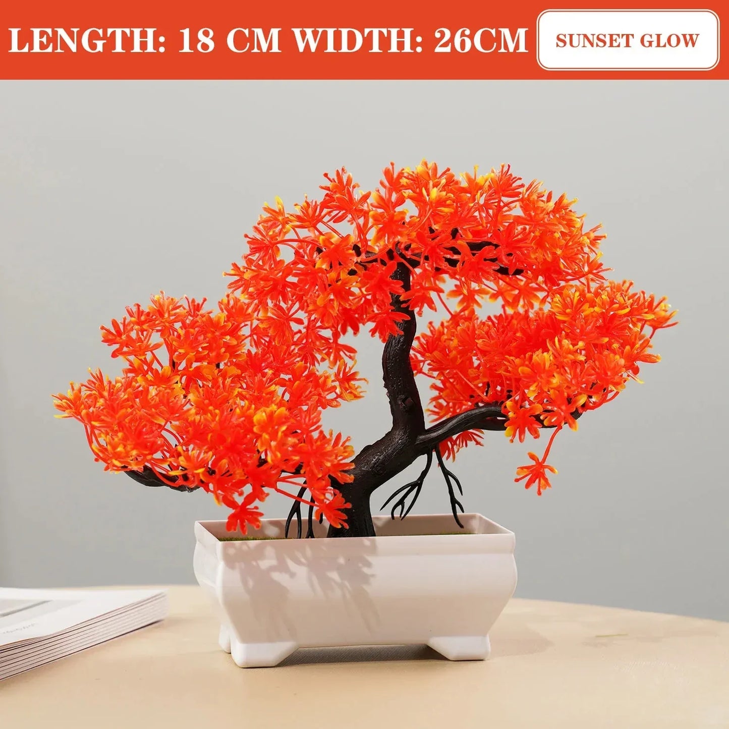 Artificial Potted Bonsai Tree Ornament