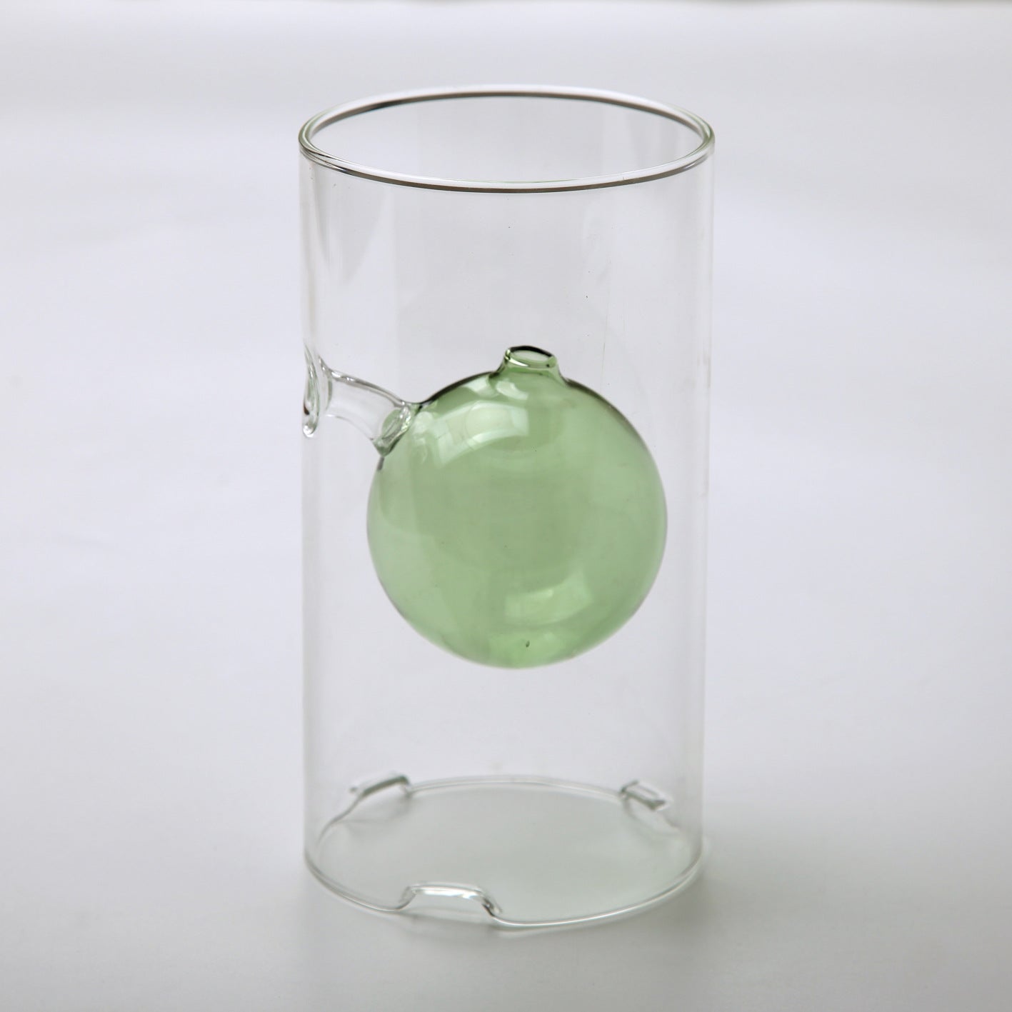 Creative Glass Cylindrical Oil Lamp Home Decoration