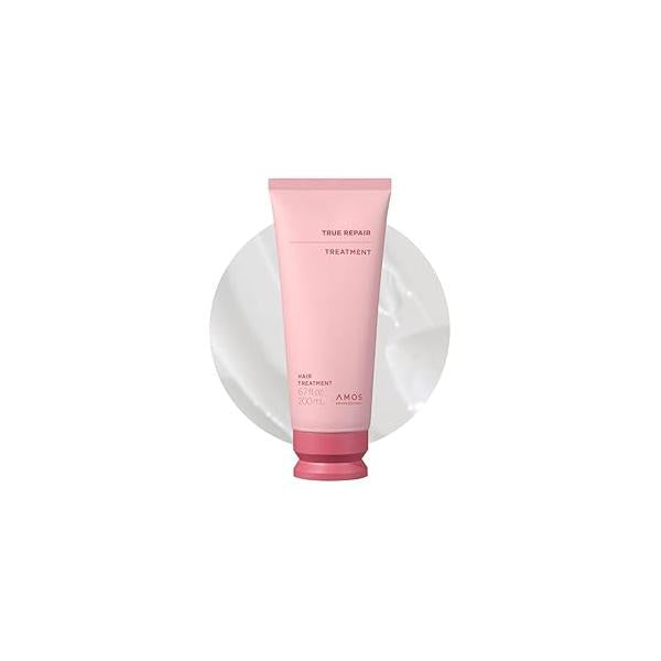 AMOS PROFESSIONAL True Repair Hair Mask l Anti-Frizz & Smoothing with Ceramide, For Dry Damaged Hair, 6.7 fl.oz