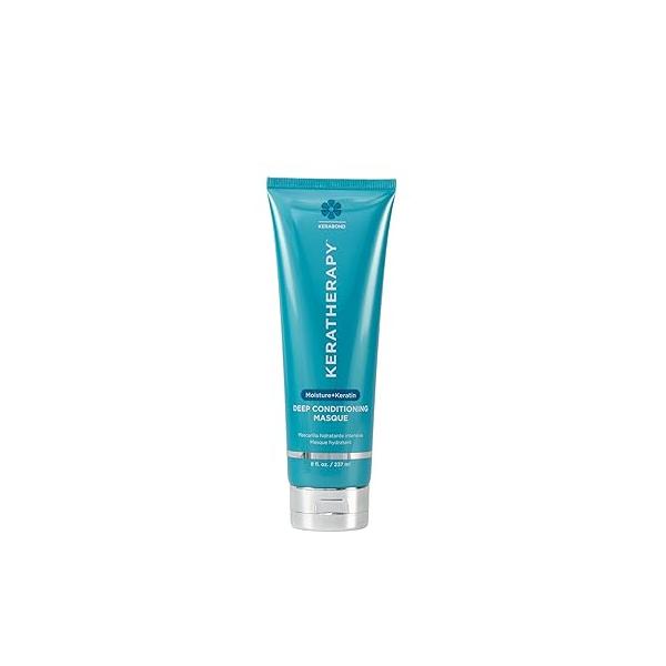 Keratherapy Keratin Infused Deep Conditioning Masque, 8 fl. oz., 237 ml - Moisturizing & Hydrating Hair Treatment with Kerabond, Jojoba, Nettle Root Extract, Wheat Oil, Persian Walnut