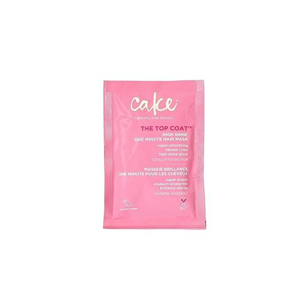 Cake Beauty The Top Coat One Minute High Shine Hair Mask, 1.76 Ounce