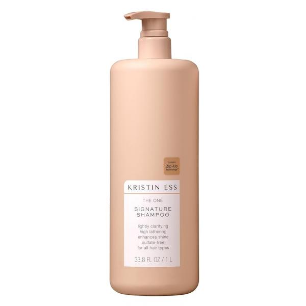 Kristin Ess Hair One Signature Shampoo with Avocado Oil + Castor for Women - Lightly Clarifying Daily Sulfate Free Hydrating Shampoo, Color Safe, Vegan, 33.8 fl oz