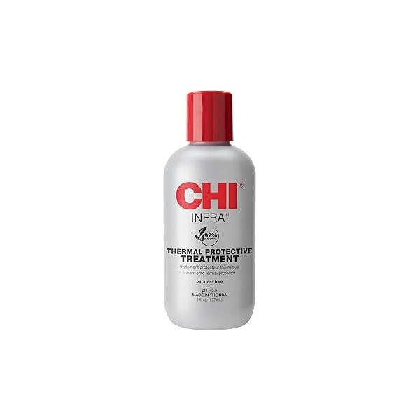 CHI Infra Thermal Protective Treatment, Hair Serum For Protecting Color & Adding Superior Shine Softness, Hydrating Formula, Sulfate-free, 6 Oz