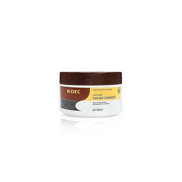 Collagen Hair Mask, Caviar Treatment Mask For Damaged Deep Repair Conditioning Essence for Dry Frizzy All Types