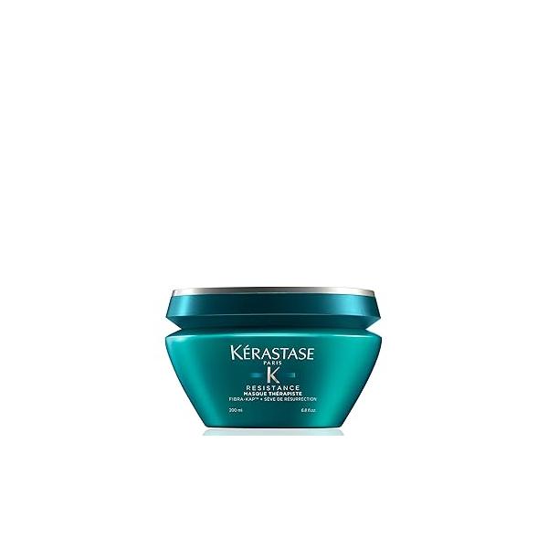 KERASTASE, Resistance Therapiste Fiber Quality Renewal Masque Ounce, white, 6.8 Fl Oz