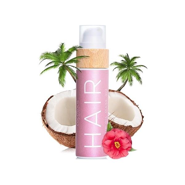 COCOSOLIS HAIR Oil Mask 3in1, Repairs Damaged Hair, Silky Soft and Radiant Stimulates Fast Hair Growth, Prevents Breaking, Split Ends Tangles, Protects from Sun Damages