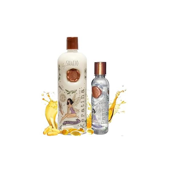 Keratin Hair Mask - 1 LITRO. RITUAL BOTANICO Keratina Organica Colombiana for with 12 Natural Oils and Amino Acids