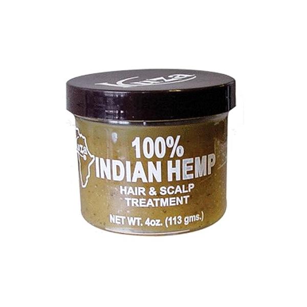 Kuza 100% Indian Hemp Hair & Scalp Treatment - Improves Dry and Health 4 oz