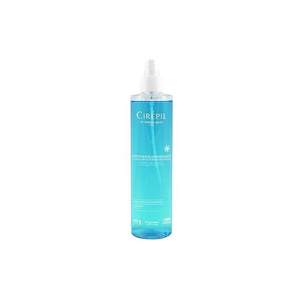 Cirepil - Pre & Post Purifying Blue Lotion 250ml / 8.45 fl oz Cleanses and Prepares the Skin Pre-Waxing Post-Waxing