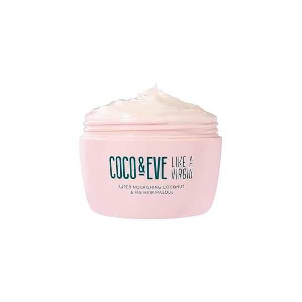 Coco & Eve Like a Virgin Hair Masque - Coconut Fig Mask for Dry Damaged hair with Shea Butter Argan Oil Repair Hydration | Deep Conditioning Treatment (212 ml)