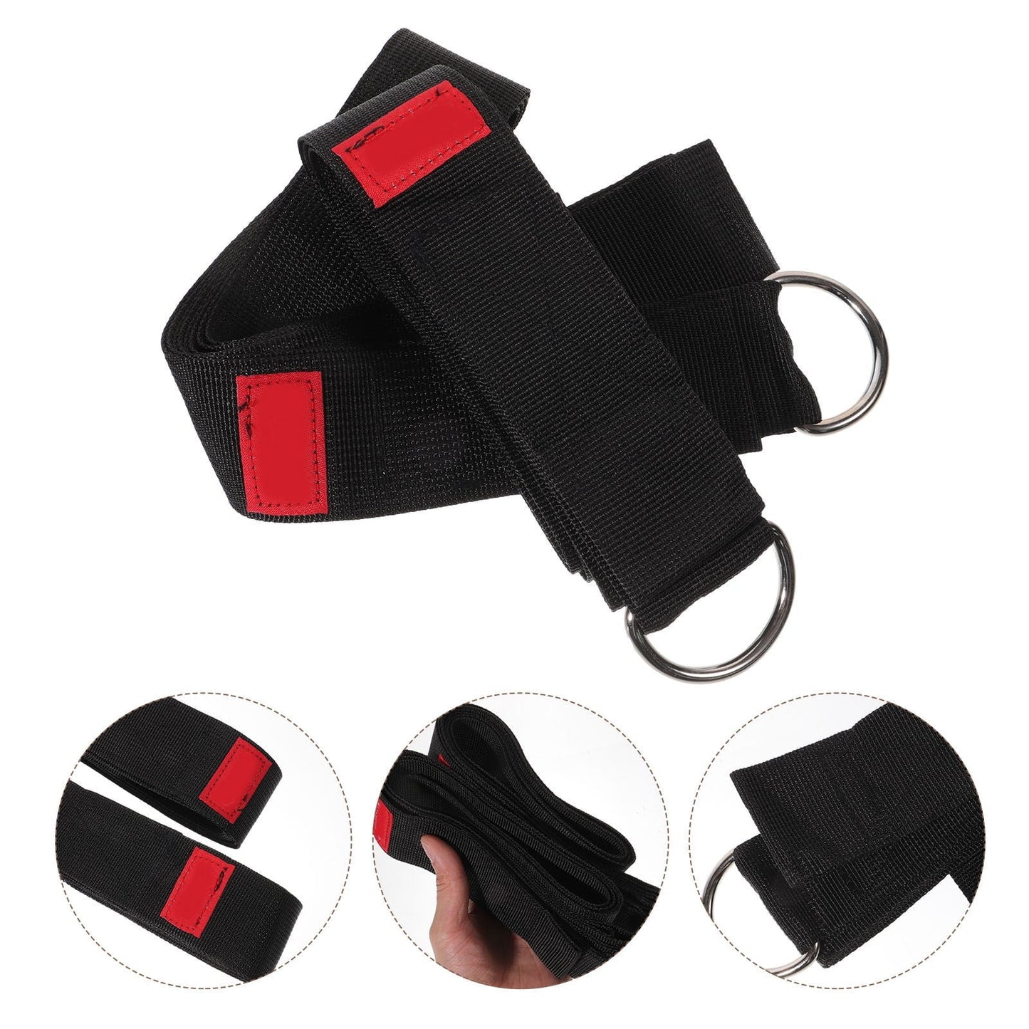 COSMOBETTY 2pcs Tree Swing Rope Kit Heavy Duty Hammock Ropes With S Hooks Easy Installation For Use Supports Up For Swing