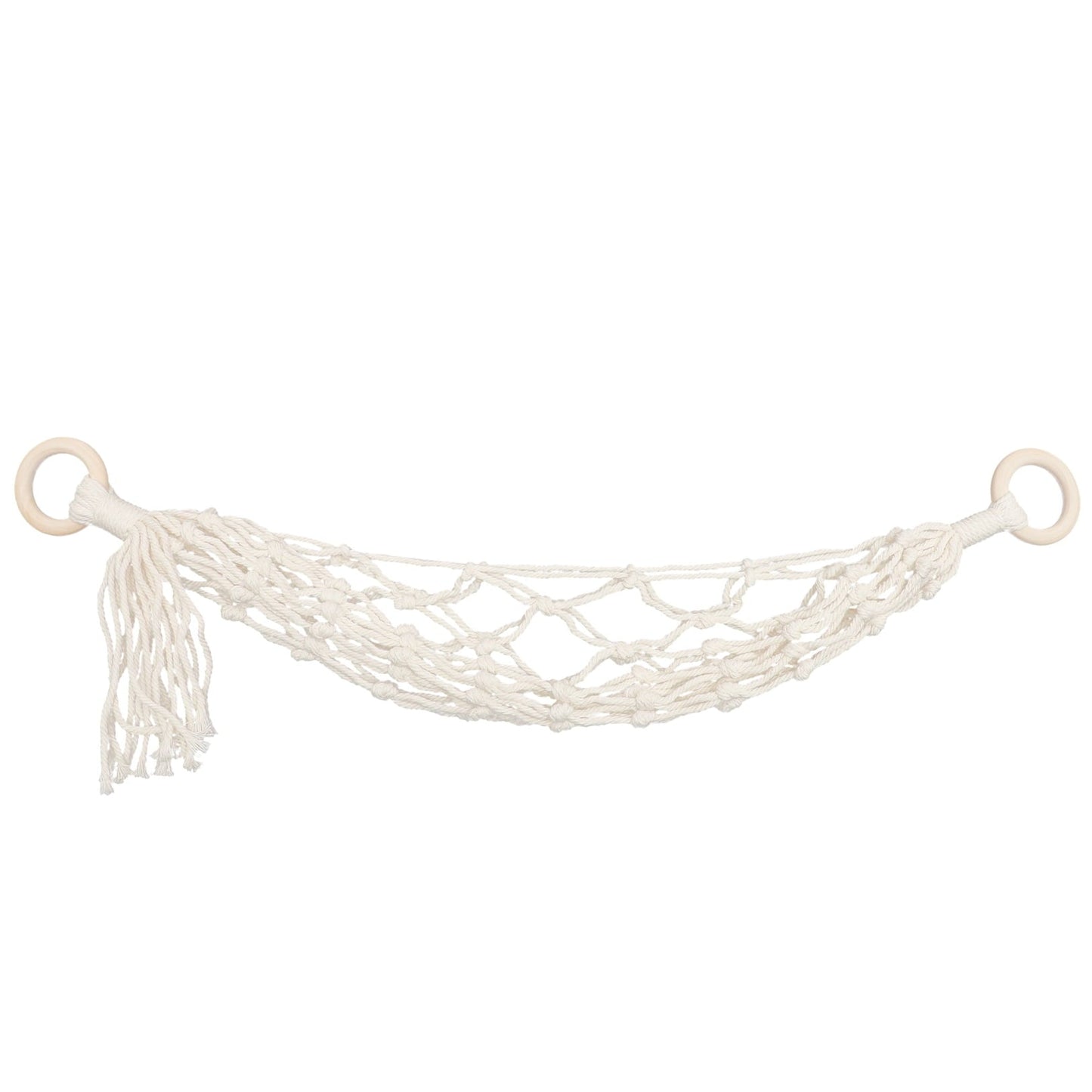 Clispeed Handwoven Fruit Hammock Cotton Minimalist Style for Homeowners 1Pack