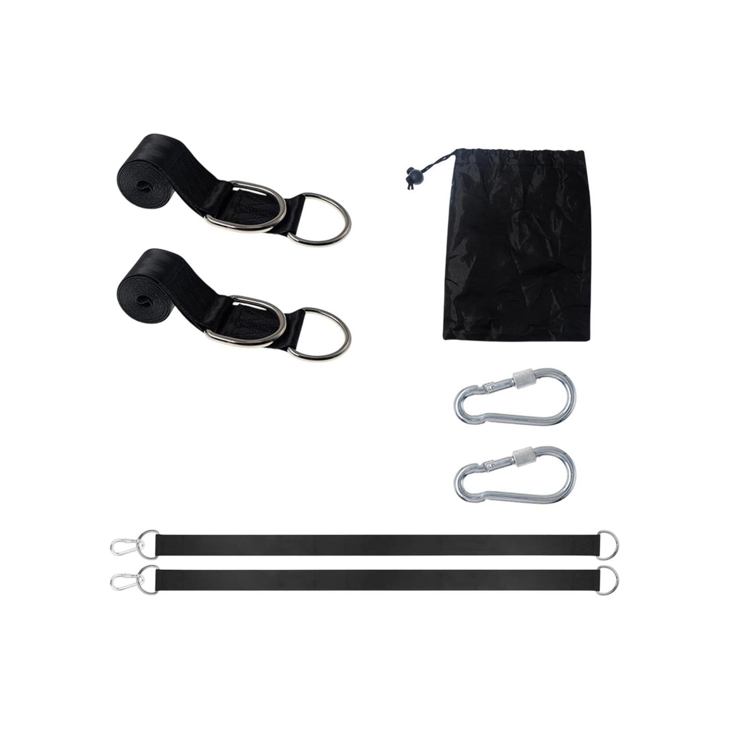 KCGYNP Camping Hammock Straps Set,Heavy Duty Polyester Tree Suspension for Outdoor Swing