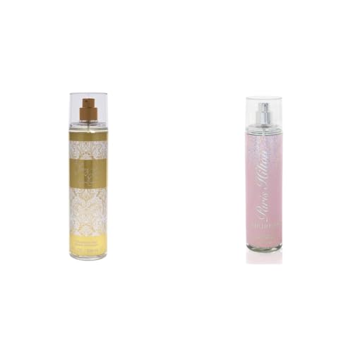 JESSICA SIMPSON Fancy Love 8 Fl Oz & Paris Hilton Heiress 8 oz Women's Body Spray Bundle